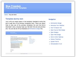 BlueFreedom Rounded-Not