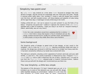 Simplicity two-point-oh!