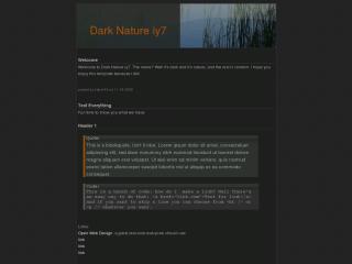 Dark Nature iy7