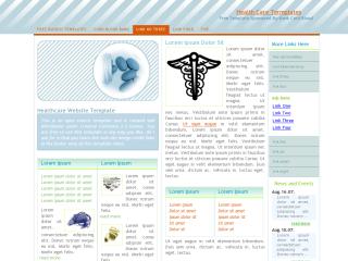 Health Care Website Template 008