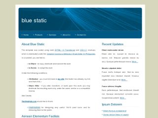 Blue Static