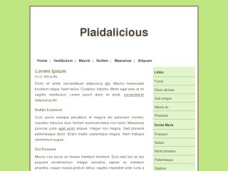 Plaidalicious