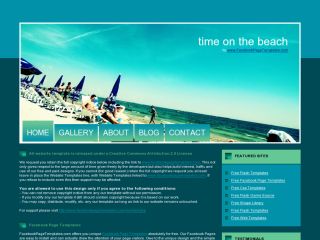 time on the beach