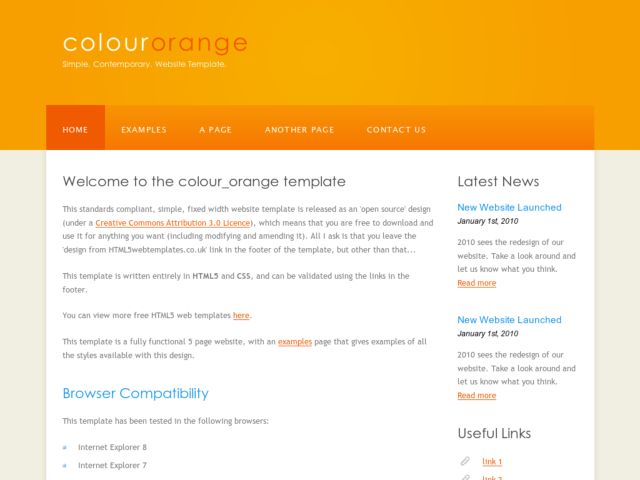 Colour Orange